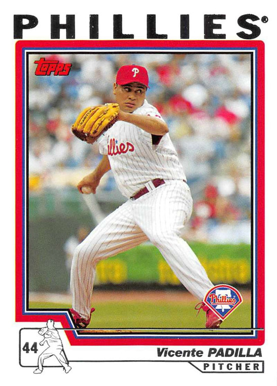 2004 Topps #59 Vicente Padilla NM-MT Philadelphia Phillies 