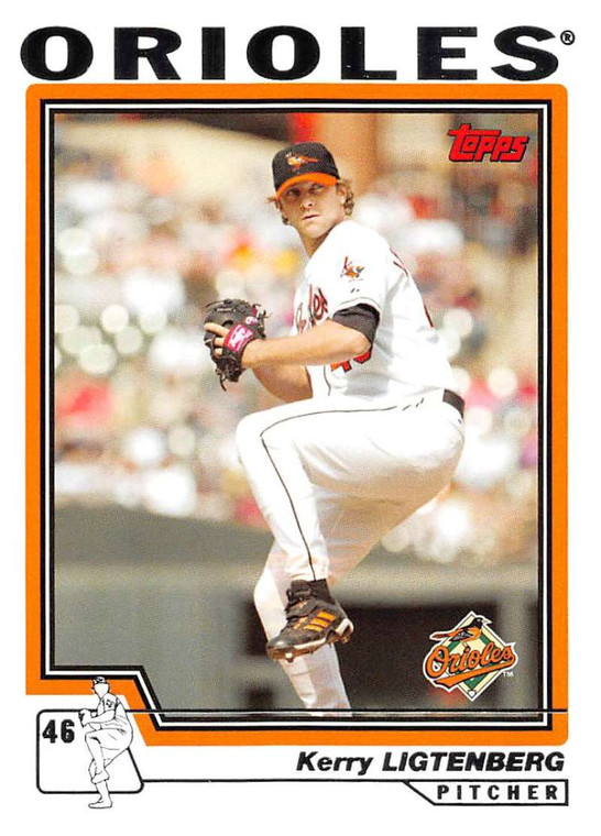 2004 Topps #71 Kerry Ligtenberg NM-MT Baltimore Orioles 