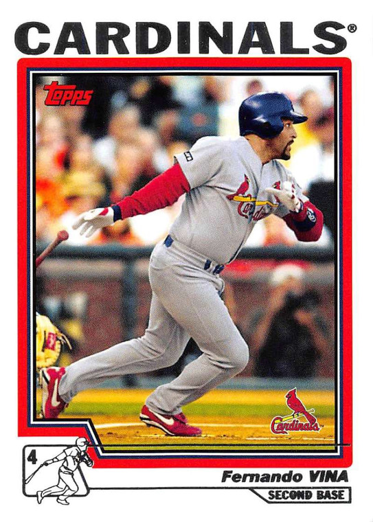 2004 Topps #73 Fernando Vina NM-MT St. Louis Cardinals 