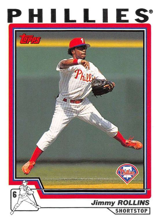2004 Topps #76 Jimmy Rollins NM-MT Philadelphia Phillies 