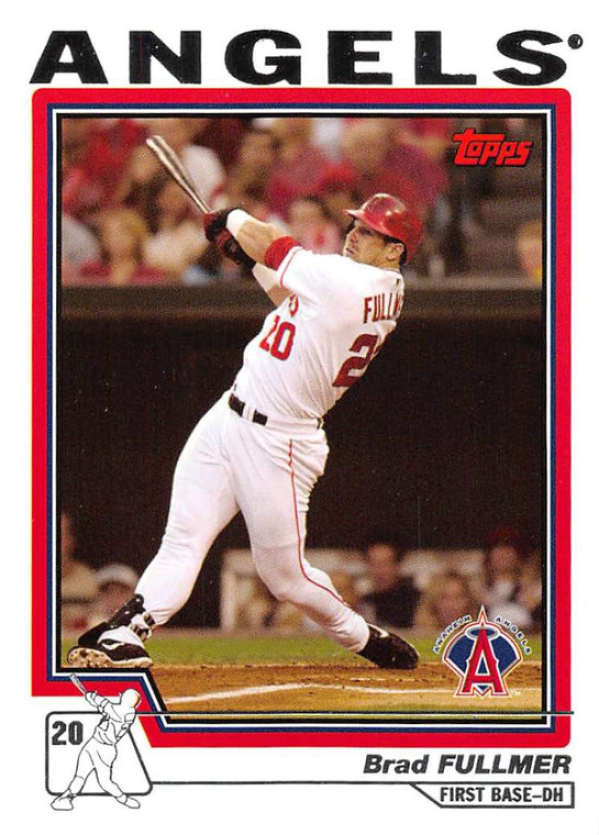2004 Topps #103 Brad Fullmer NM-MT Anaheim Angels 