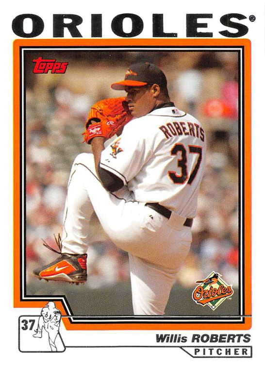2004 Topps #105 Willis Roberts NM-MT Baltimore Orioles 