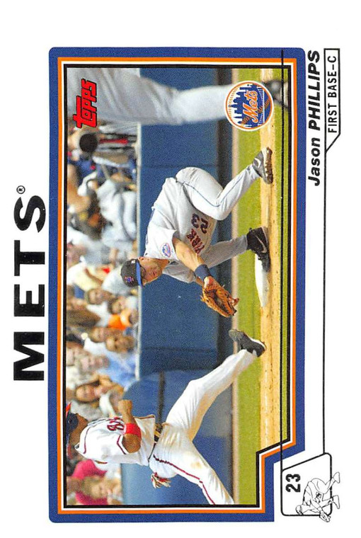 SOLD 175122 2004 Topps #118 Jason Phillips NM-MT New York Mets 