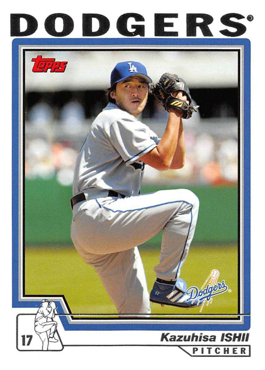 2004 Topps #130 Kazuhisa Ishii NM-MT Los Angeles Dodgers 