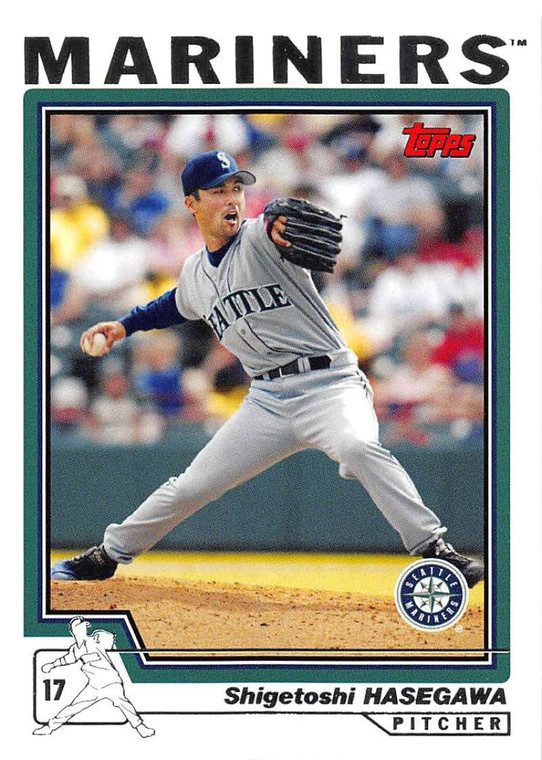 2004 Topps #138 Shigetoshi Hasegawa NM-MT Seattle Mariners 