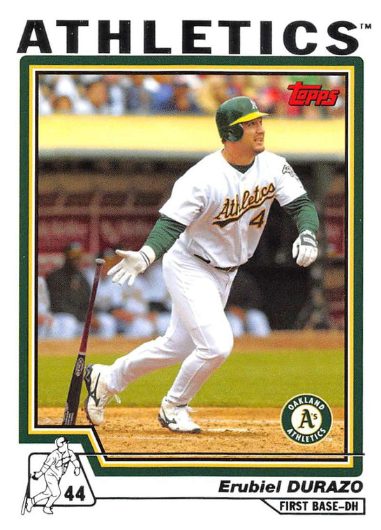 2004 Topps #151 Erubiel Durazo NM-MT Oakland Athletics 