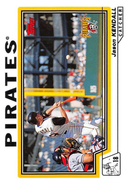 2004 Topps #153 Jason Kendall NM-MT Pittsburgh Pirates 