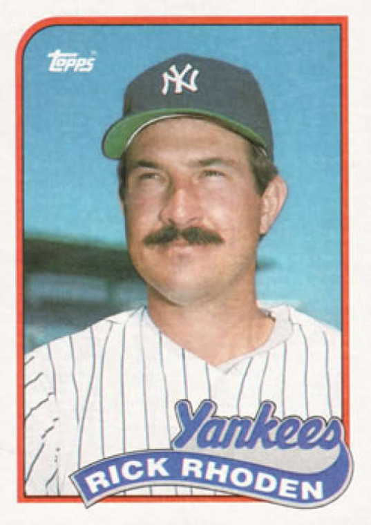 1989 Topps #18 Rick Rhoden NM-MT New York Yankees 