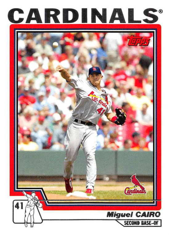 2004 Topps #157 Miguel Cairo NM-MT St. Louis Cardinals 