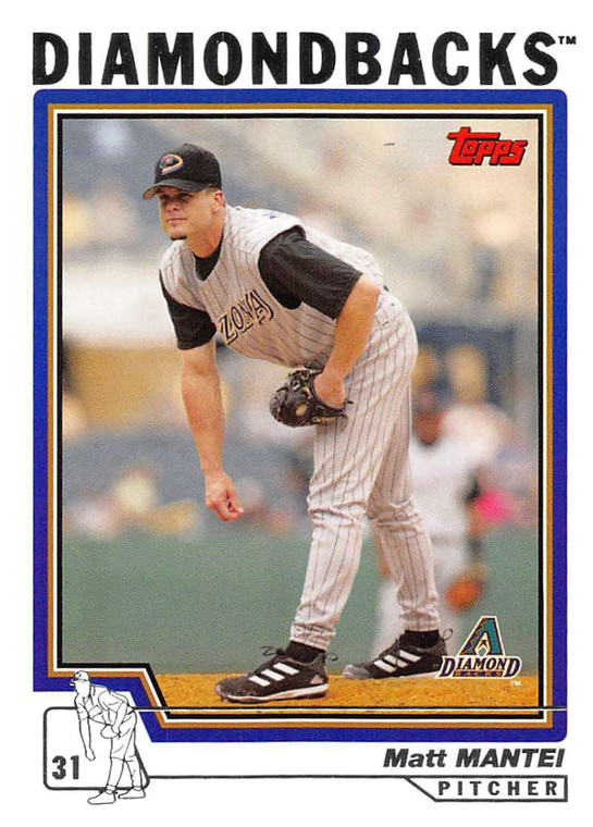 2004 Topps #162 Matt Mantei NM-MT Arizona Diamondbacks 