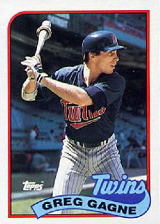 1989 Topps #19 Greg Gagne NM-MT Minnesota Twins 