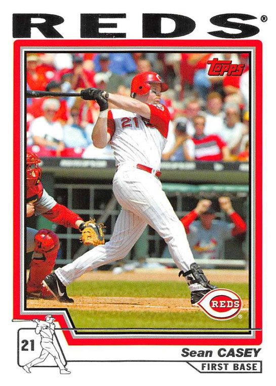 2004 Topps #167 Sean Casey NM-MT Cincinnati Reds 