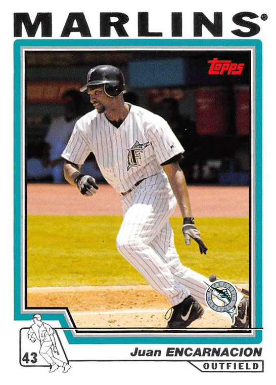 2004 Topps #172 Juan Encarnacion NM-MT Florida Marlins 