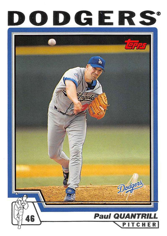 2004 Topps #175 Paul Quantrill NM-MT Los Angeles Dodgers 