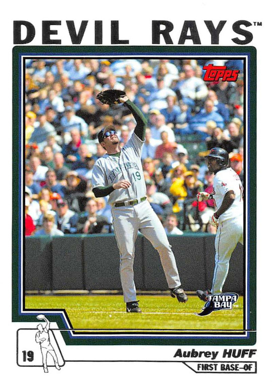2004 Topps #187 Aubrey Huff NM-MT Tampa Bay Devil Rays 