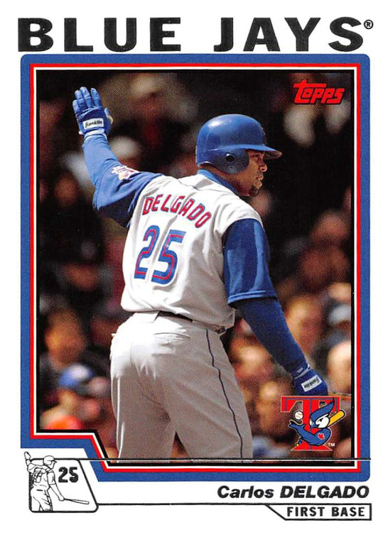 2004 Topps #190 Carlos Delgado NM-MT Toronto Blue Jays 