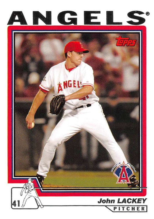 2004 Topps #191 John Lackey NM-MT Anaheim Angels 