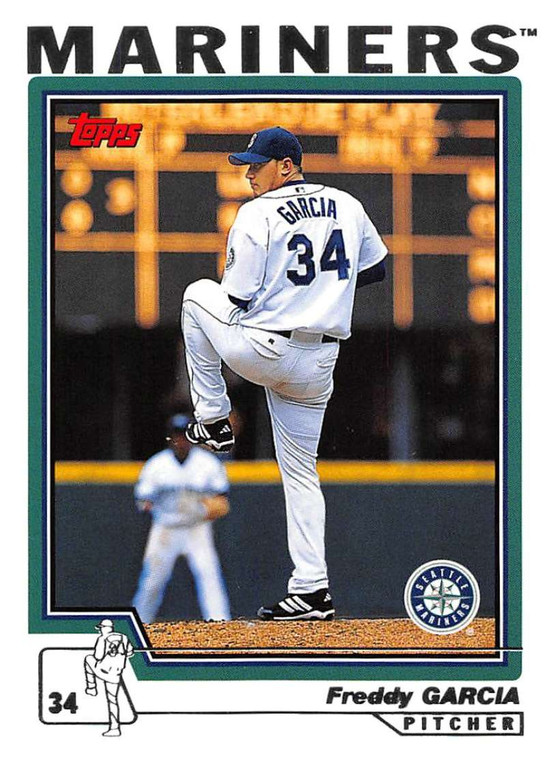 2004 Topps #206 Freddy Garcia NM-MT Seattle Mariners 
