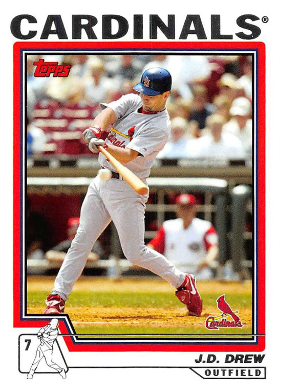 2004 Topps #207 J.D. Drew NM-MT St. Louis Cardinals 