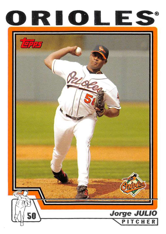 2004 Topps #212 Jorge Julio NM-MT Baltimore Orioles 