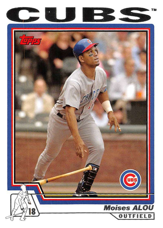 2004 Topps #214 Moises Alou NM-MT Chicago Cubs 