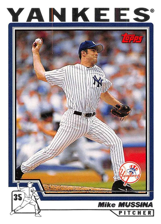 2004 Topps #221 Mike Mussina NM-MT New York Yankees 
