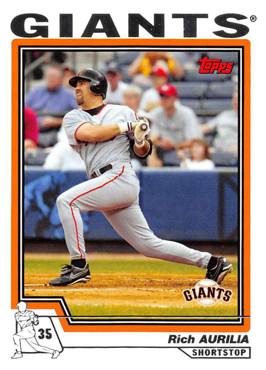 2004 Topps #225 Rich Aurilia NM-MT San Francisco Giants 