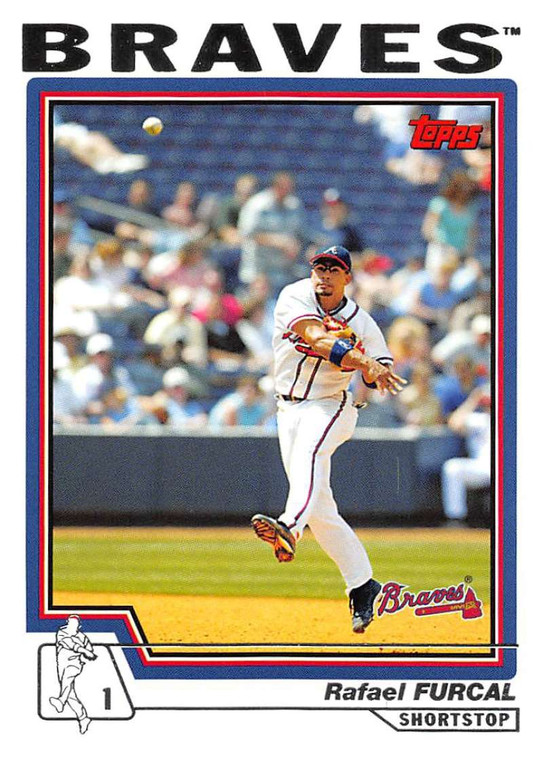 2004 Topps #230 Rafael Furcal NM-MT Atlanta Braves 