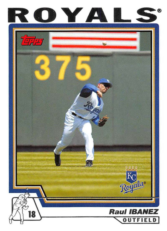 2004 Topps #238 Raul Ibanez NM-MT Kansas City Royals 