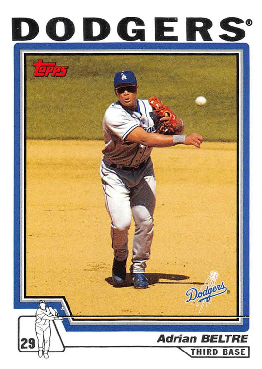 2004 Topps #239 Adrian Beltre NM-MT Los Angeles Dodgers 