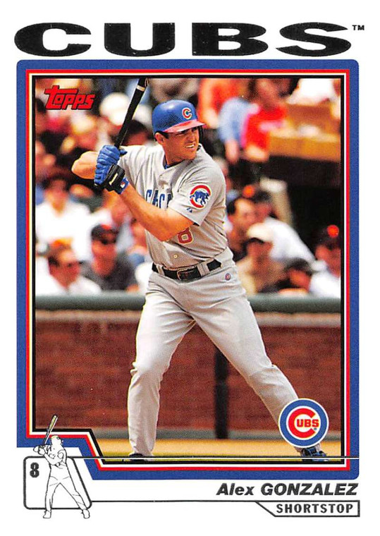 2004 Topps #256 Alex Gonzalez NM-MT Chicago Cubs 