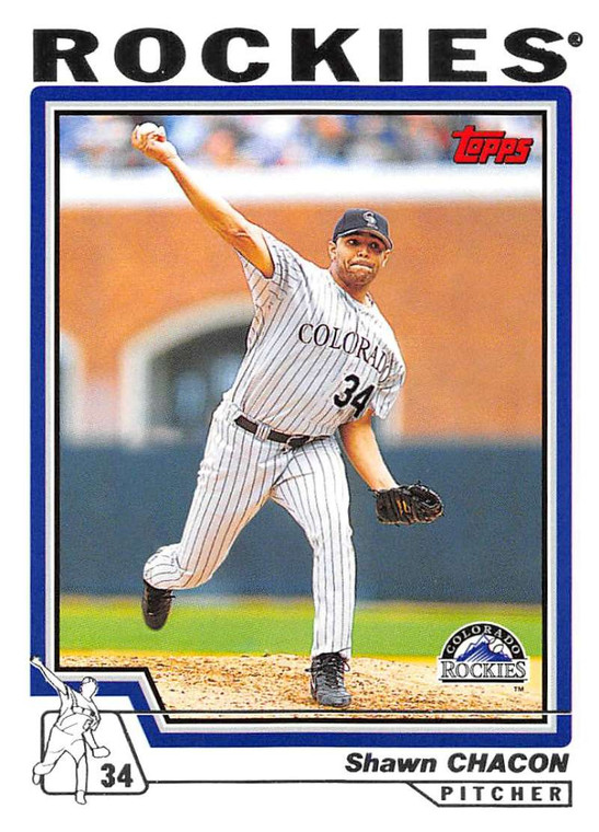 2004 Topps #257 Shawn Chacon NM-MT Colorado Rockies 