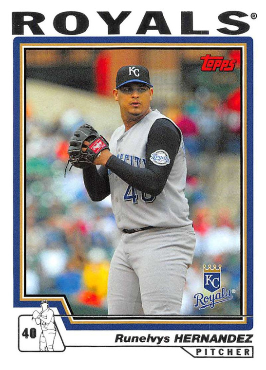 2004 Topps #258 Runelvys Hernandez NM-MT Kansas City Royals 