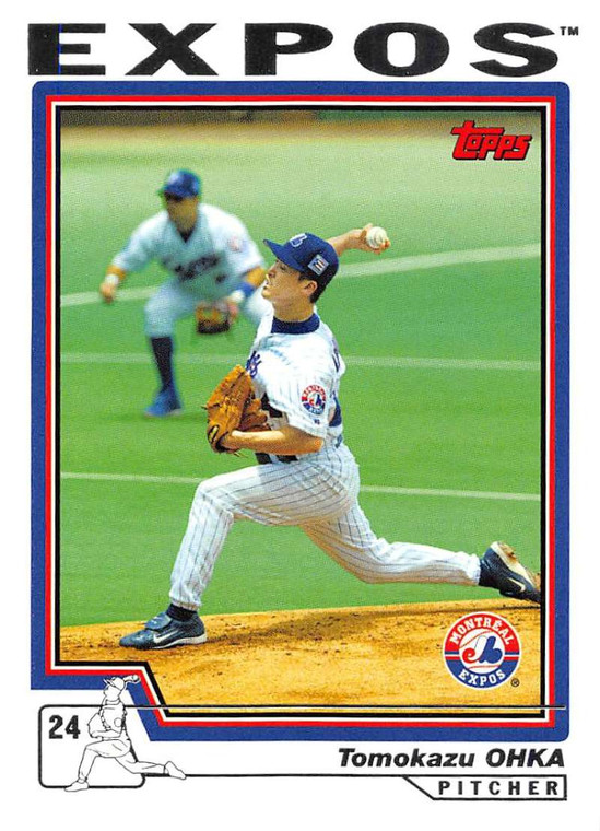 2004 Topps #262 Tomo Ohka NM-MT Montreal Expos 