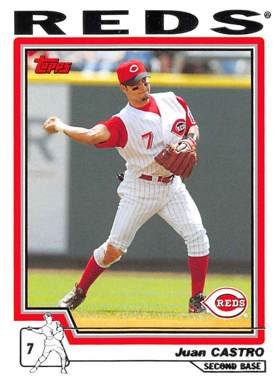 2004 Topps #267a Juan Castro NM-MT Cincinnati Reds 