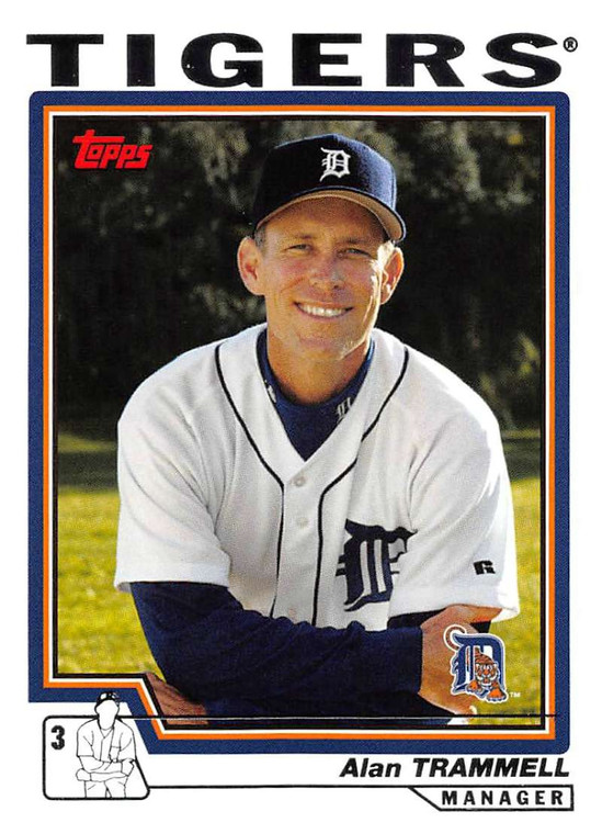 2004 Topps #277 Alan Trammell MG NM-MT Detroit Tigers 