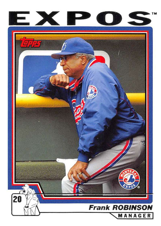 2004 Topps #284 Frank Robinson MG NM-MT Montreal Expos 