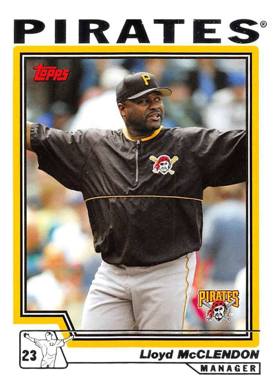 2004 Topps #289 Lloyd McClendon MG NM-MT Pittsburgh Pirates 