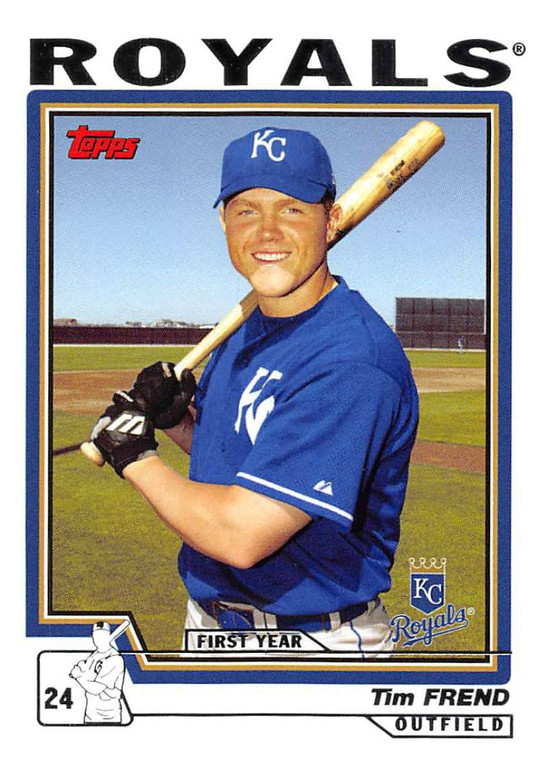 2004 Topps #321 Tim Frend FY NM-MT RC Rookie Kansas City Royals 