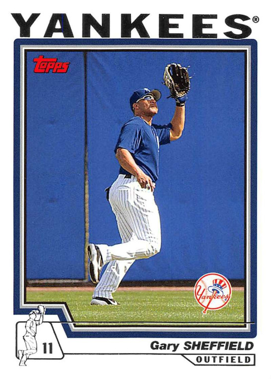 2004 Topps #370 Gary Sheffield NM-MT New York Yankees 