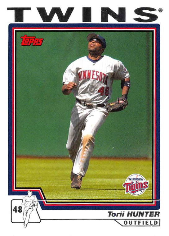2004 Topps #372 Torii Hunter NM-MT Minnesota Twins 