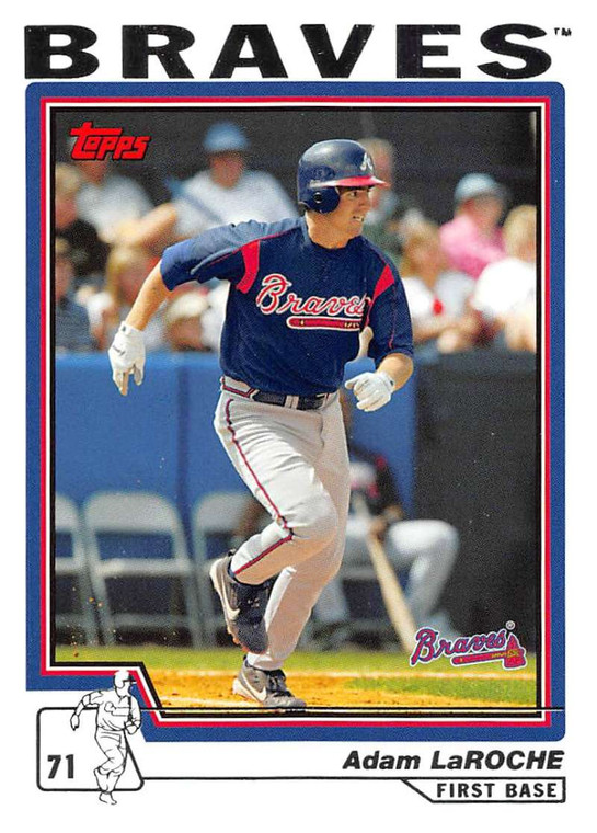 2004 Topps #395 Adam LaRoche NM-MT Atlanta Braves 