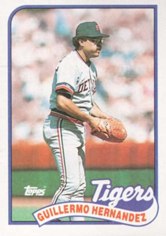 1989 Topps #43 Guillermo Hernandez NM-MT Detroit Tigers 