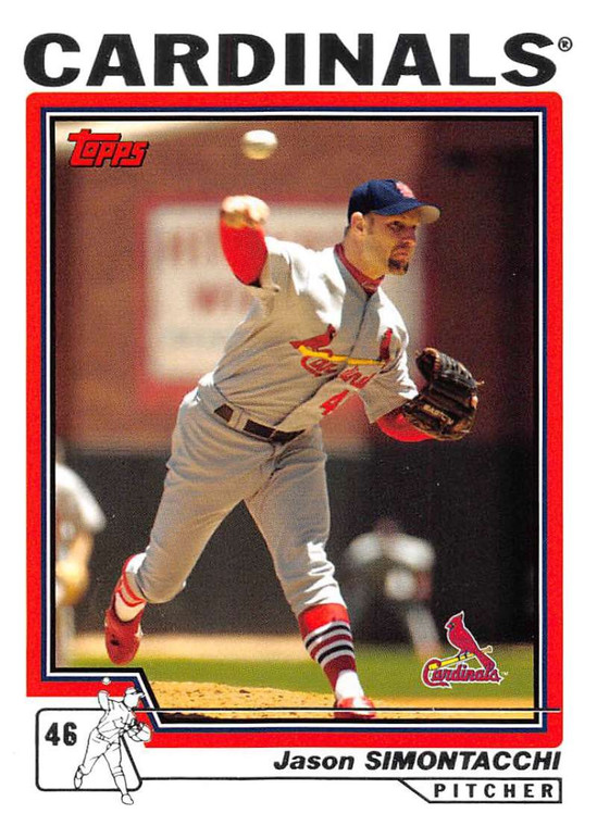 2004 Topps #424 Jason Simontacchi NM-MT St. Louis Cardinals 