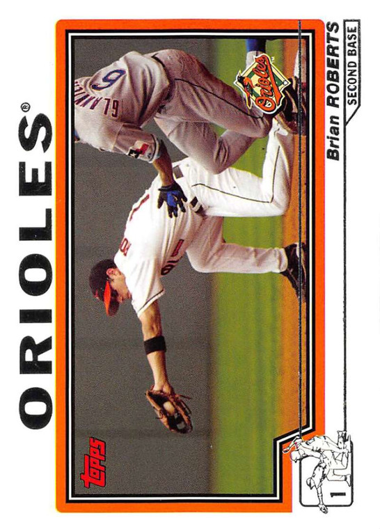 2004 Topps #432 Brian Roberts NM-MT Baltimore Orioles 