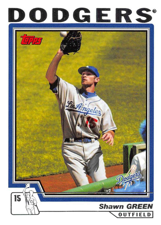 2004 Topps #440 Shawn Green NM-MT Los Angeles Dodgers 