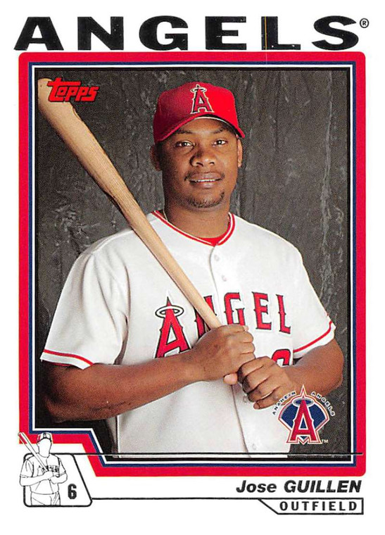 2004 Topps #444 Jose Guillen NM-MT Anaheim Angels 