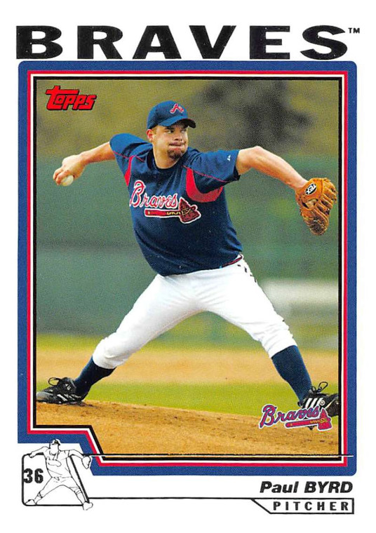 2004 Topps #451 Paul Byrd NM-MT Atlanta Braves 