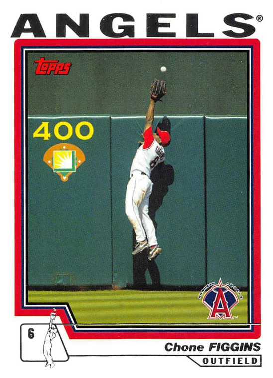 2004 Topps #452 Chone Figgins NM-MT Anaheim Angels 