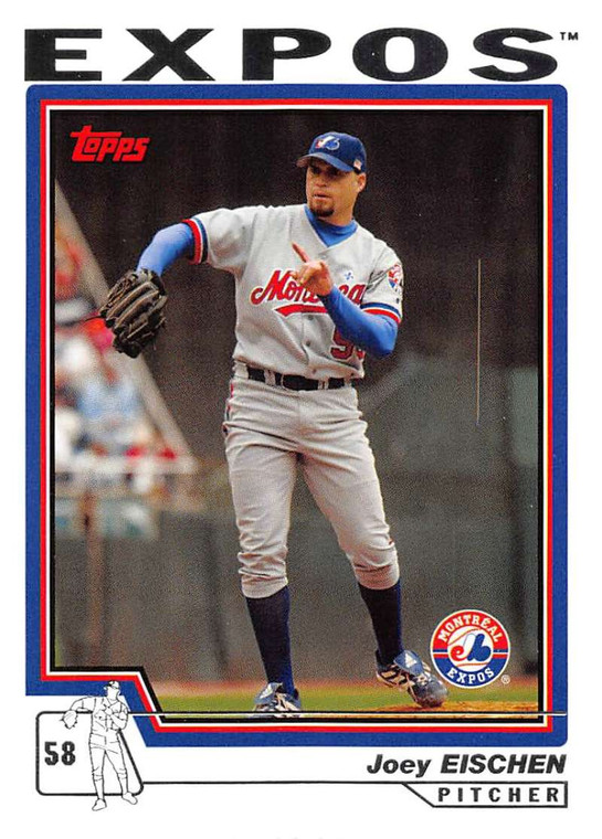 2004 Topps #465 Joey Eischen NM-MT Montreal Expos 
